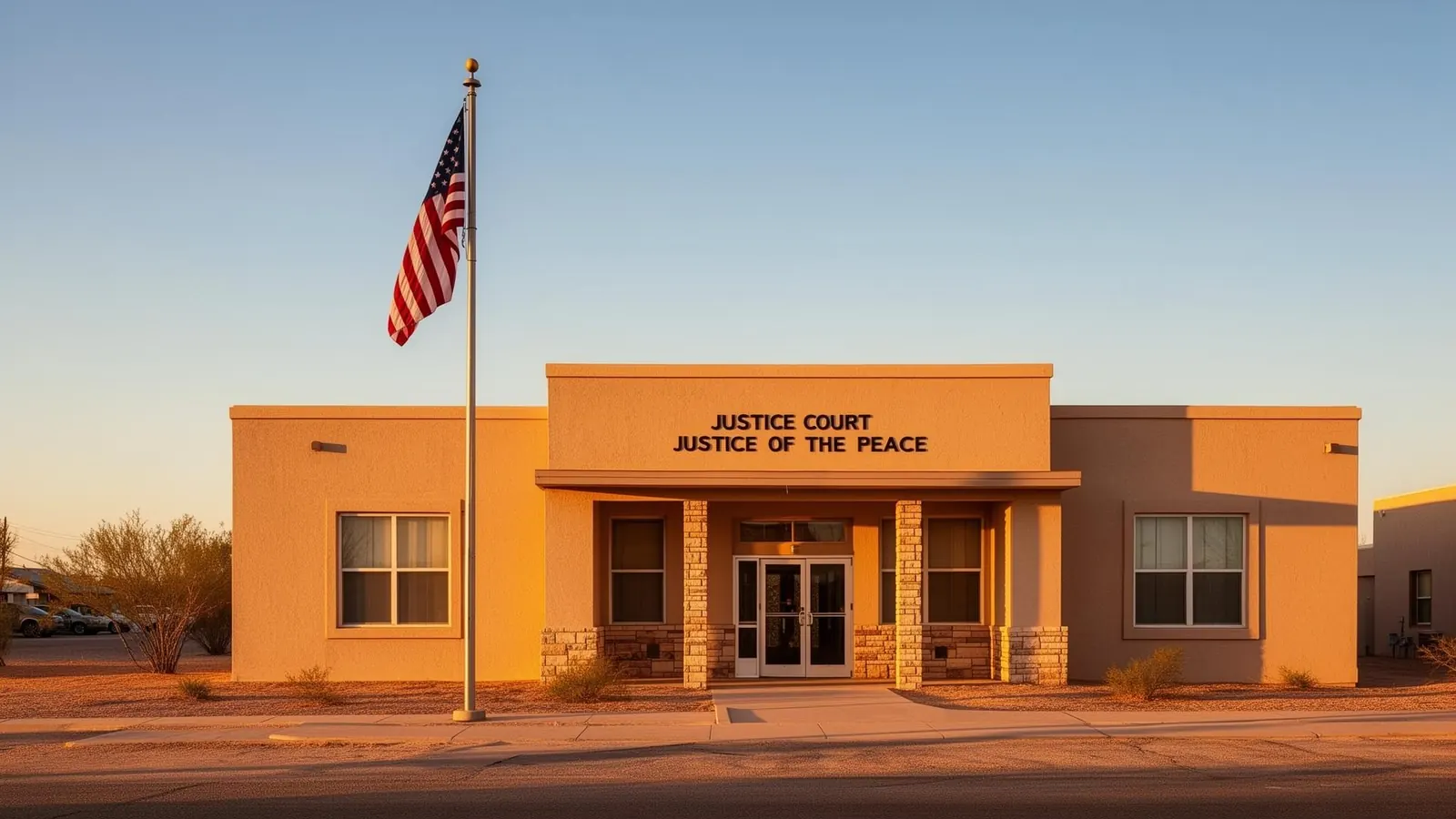 Justice of the Peace court building in El Paso County, Texas
